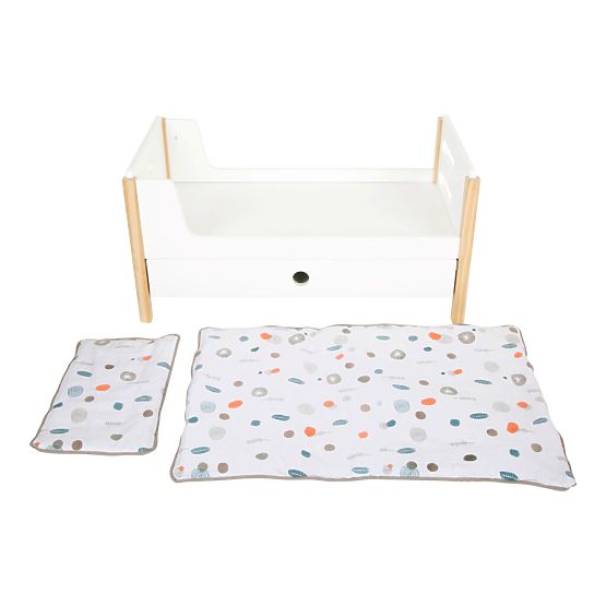 small foot Lesena posteljica Little Button