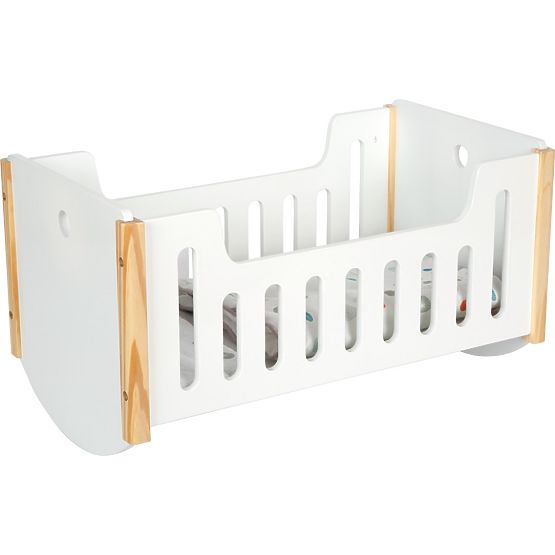 small foot Lesena zibelka za punčke Little Button