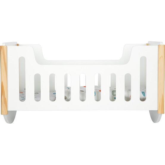 small foot Lesena zibelka za punčke Little Button