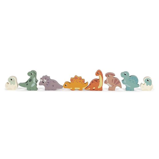 Small Foot Lesene kocke Dino