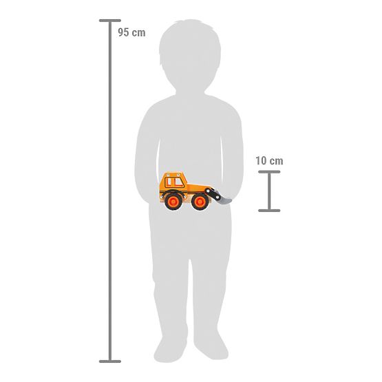 small foot Leseni bager