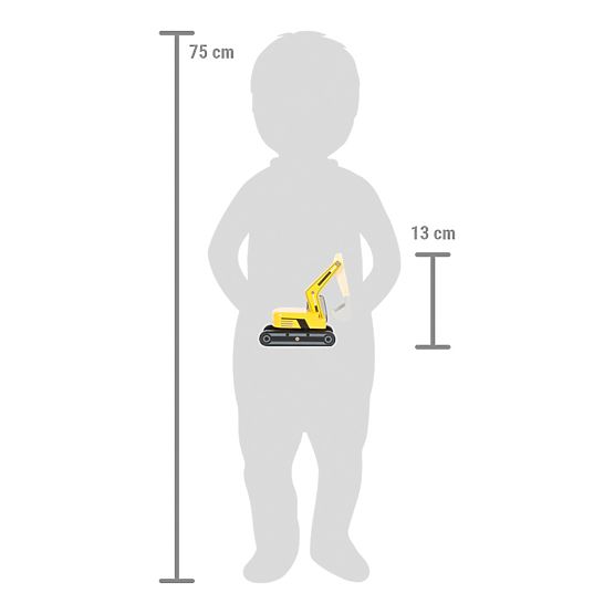 small foot Leseni gosenicni bager