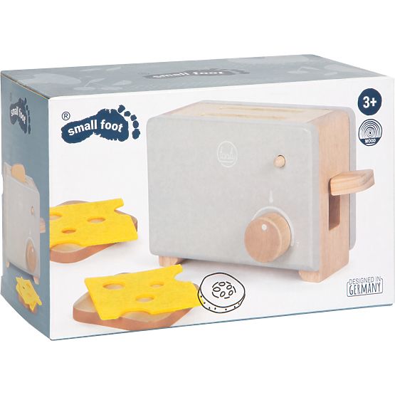 small foot Leseni toaster Tasty siv