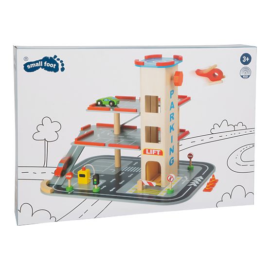 small foot Leseno parkirišče hitri spust