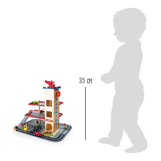 small foot Leseno parkirišče hitri spust