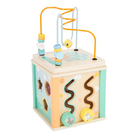 Small Foot Motor kocka v pastelnih barvah
