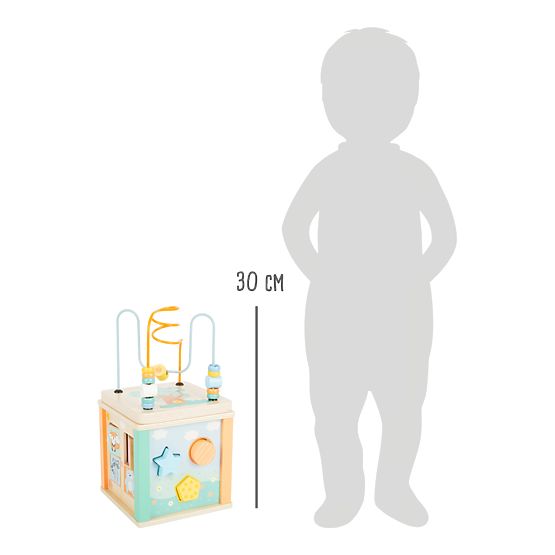 Small Foot Motor kocka v pastelnih barvah