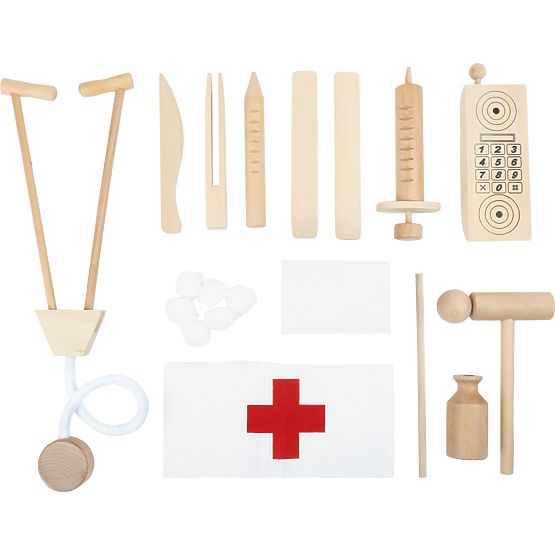small foot Otroški leseni zdravniški kovček