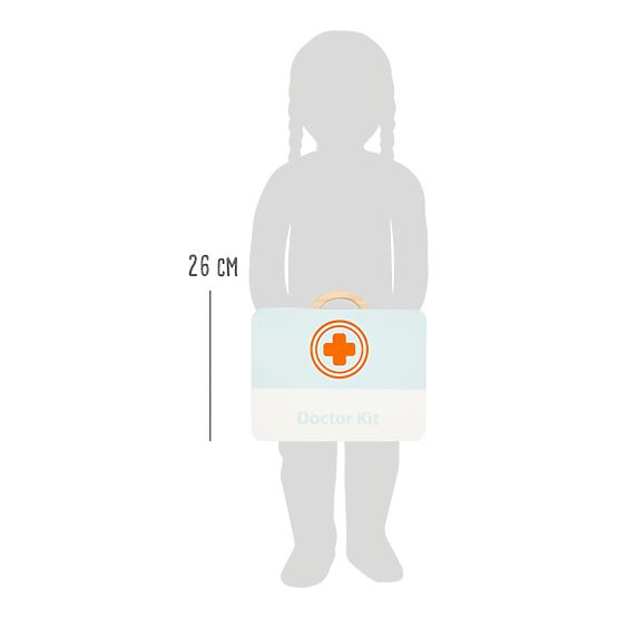Small Foot Otroški zdravniški kovček za male zobozdravnike 2 v 1