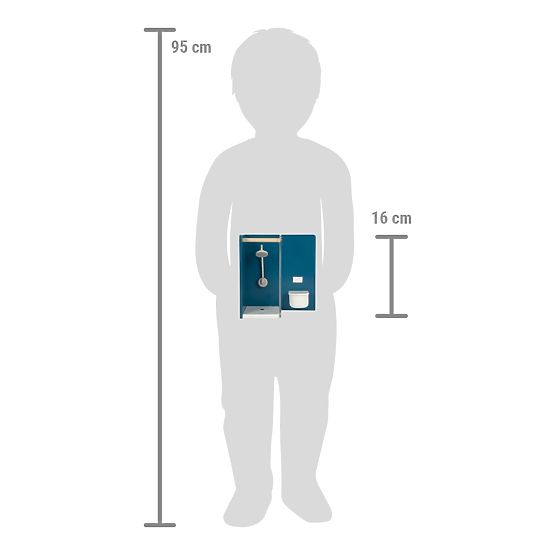 Small Foot Pohištvo za punčko hišico - kopalnica