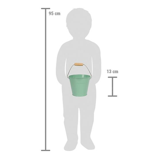small foot Set vrtnega orodja z vedrom Tiny Garden