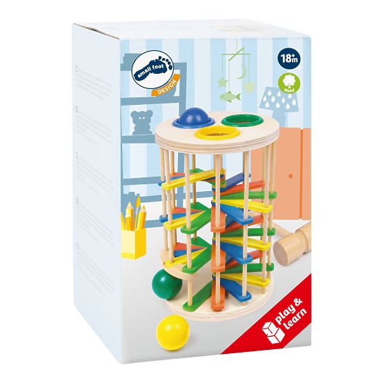 small foot Stolp s kladivom in velikimi kroglicami