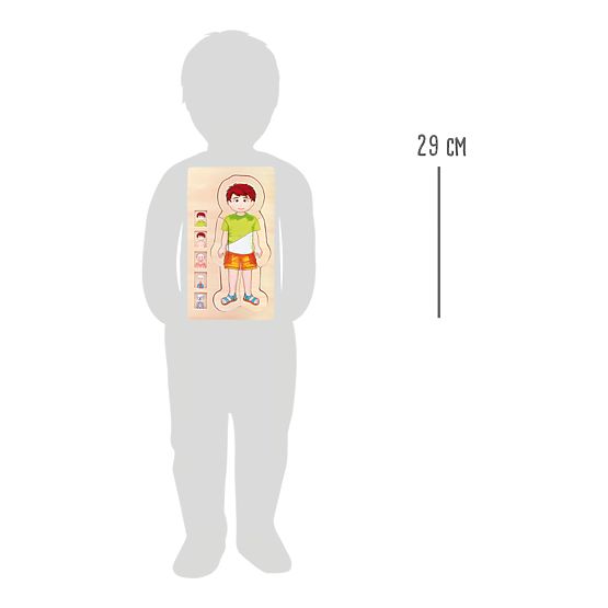 Small Foot Wooden Toys Puzzle Anatomy Tim