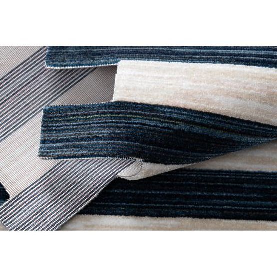 Sodoben otroški tepih TOYS 75324 KOTVA, nepravilna oblika, krem, turkizna, temno modra