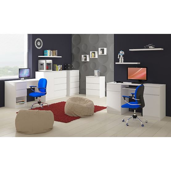 STENSKA POLICA K 25x25cm SET 3 KOSOV BELA