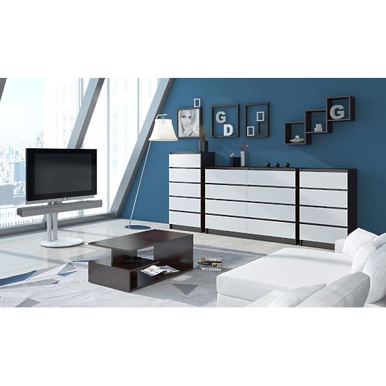 STENSKA POLICA K 25x25cm SET 3kos WENGE