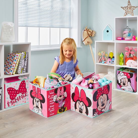 Štiri škatle za shranjevanje - Minnie Mouse