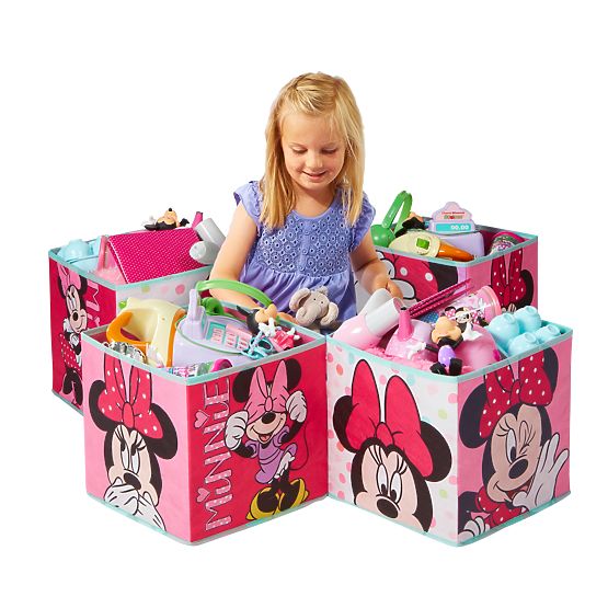 Štiri škatle za shranjevanje - Minnie Mouse