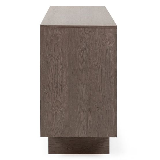 Štirivratna komoda Kanso, Hrast Baltic Storm