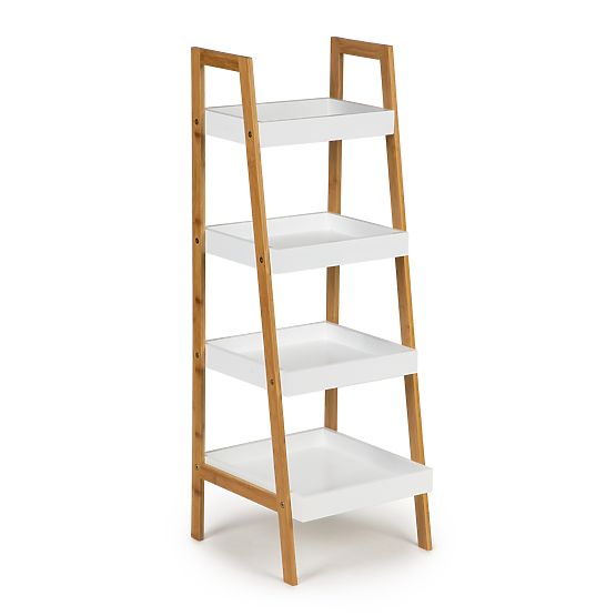 Regal s policami Bamboo - 4 police