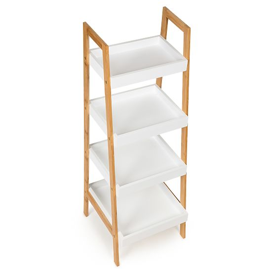 Regal s policami Bamboo - 4 police