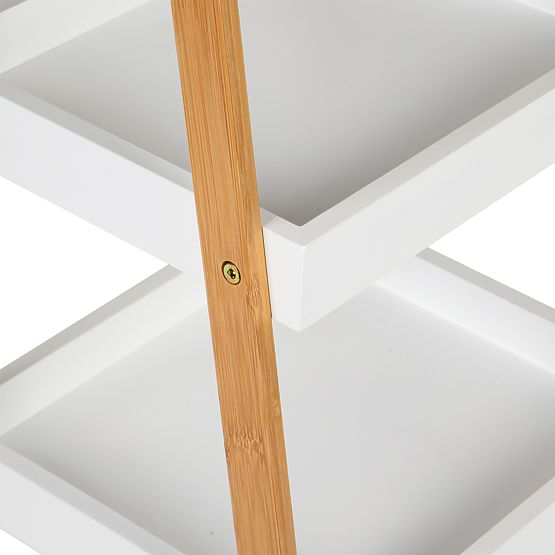 Regal s policami Bamboo - 4 police