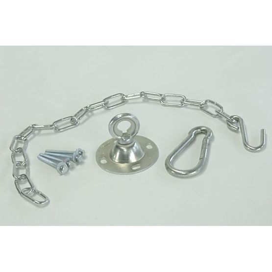 Stropni kavelj za pritrditev visečih stolov