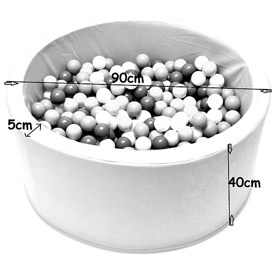 Suchý bazén s míčky zelený