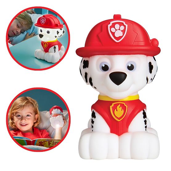 Svetilka z baterijsko svetilko Paw Patrol - Marshall