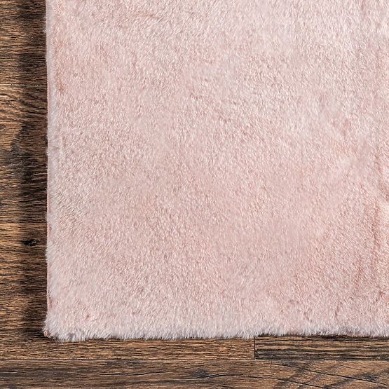 Svilena preproga Rabbit - Roza