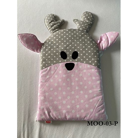 Sweet Dream - Modularna postelja mantinel - roza-siva