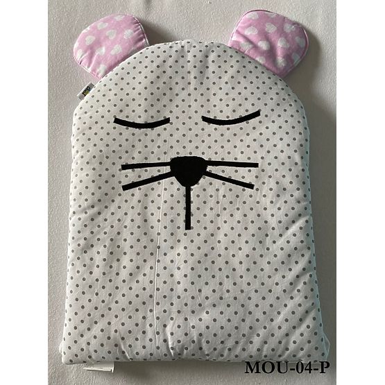 Sweet Dream - Modularna postelja mantinel - roza-siva