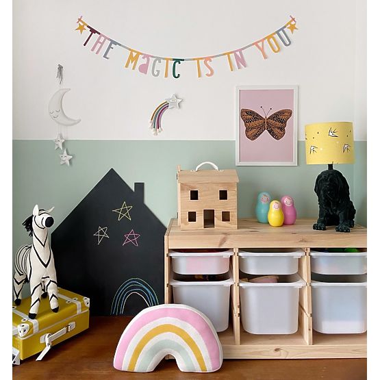 Tabla hiša z dimnikom 100cm