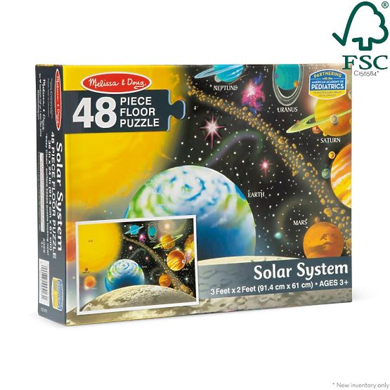 Talna sestavljanka Sončni sistem 48 kosov