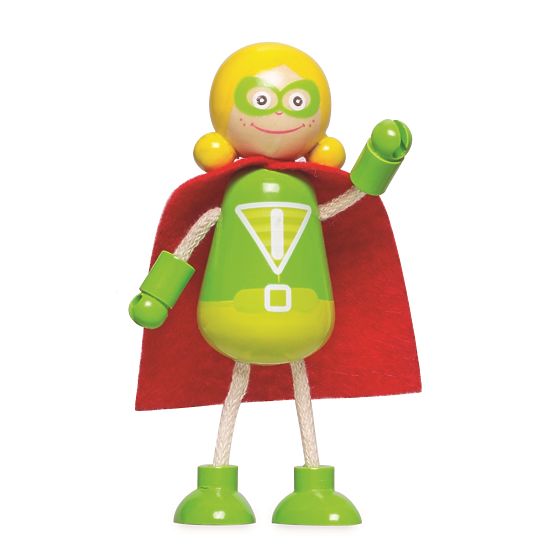 Tidlo Lesene figurice Superjunaki