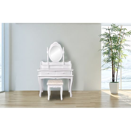 Toaletna mizica s stolom Lena