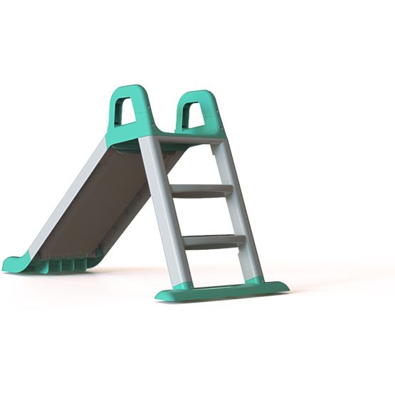 Tobogan 140 cm sivo-zelen