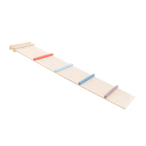 Leseni Montessori tobogan/lestev 2 v 1 do Piklerjevega trikotnika