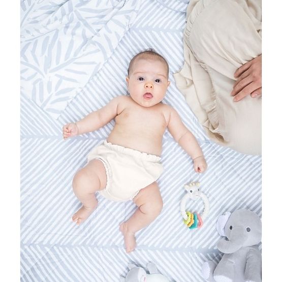 TODDLEKIND nepremočljiva igralna podloga - siva
