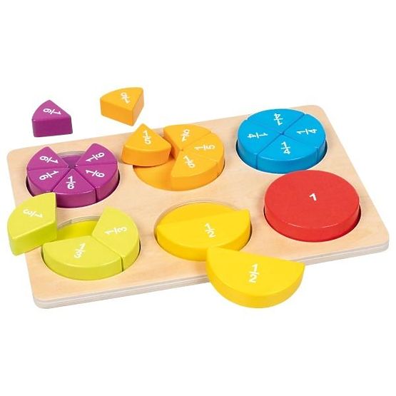 Učenje ulomkov Goki Puzzle za učenje računanja