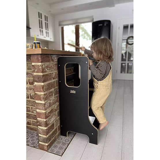 Učna stolp SLIM M - črna