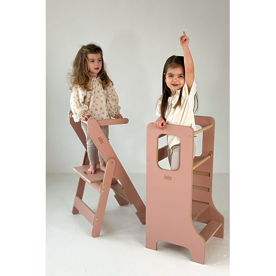 Učna stolp SLIM M - roza