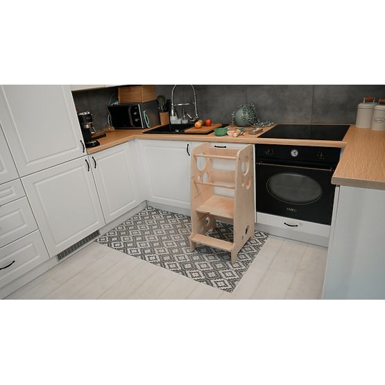 Montessori učni stolp Lena MAXI 85 - naravni