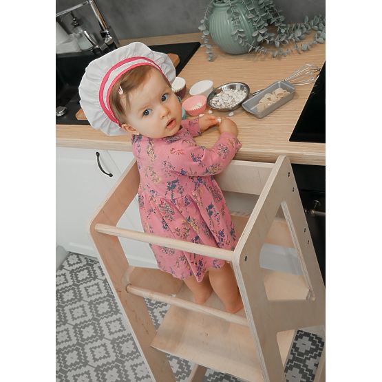 Montessori učni stolp Pola MAXI 90 - naravni