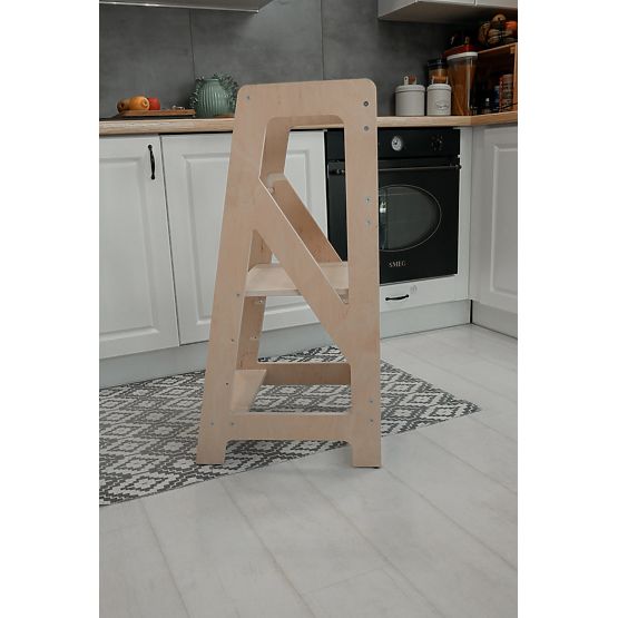 Montessori učni stolp Pola MAXI 90 - naravni