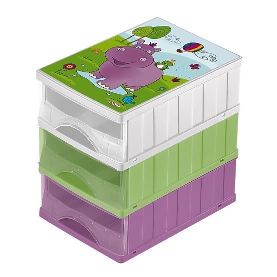 Úložné šuplíky Hippo