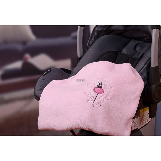 Univerzální zavinovačka/spací pytel  do kočárku a autosedačky - červená/šedá