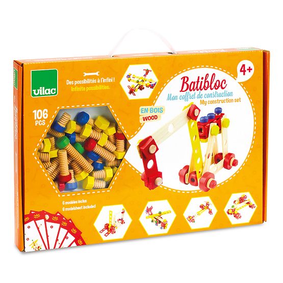 Vilac Gradbeni komplet Batibloc