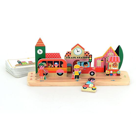 Vilac Lesena logična igra Postavi pravilno! Mesto