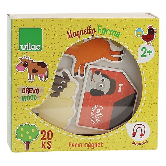 Vilac Leseni kmetijski magneti 20 kos